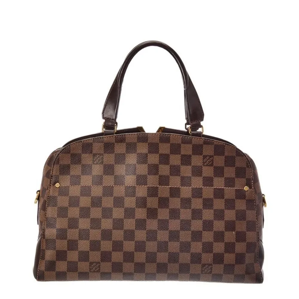 Louis Vuitton Brown Damier Ebene Kensington Bowling Bag (Authentic Pre-Loved)